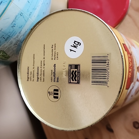 Vintage Robin Hood oats collectible tin - Picture 9 of 12